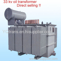 oil type power distribution transformer