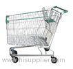 German Design Chromed Hand Metal Supermarket Grocery Shopping Trolley 240L