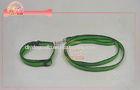 Deluxe Double Color Heavy-Duty Nylon Dog Collars And Lead For Pet Training Leash