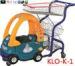 Colorful Steel Supermarket Kids Shopping Carts For Toddler 100L 1305x535x1055mm