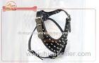 Cool And Unique Spiked Leather Dog Harness Vest With Adjustable Neck And Chest