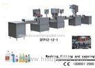 Fruit Juice Plastic Packaging Machine Washing Filling Capping machine with PLC Controlled