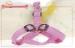 Glow LED Plain Nylon Flashing Safety LED Dog Harness Smooth line Stitching