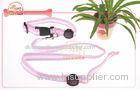 Weather Resistant Optical Fiber Reflective LED Dog Leash For Night Safety