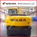 Wolwa 10T Wheeled Hydraulic Excavator Wheel Excavator