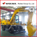 Wolwa 10T Wheeled Hydraulic Excavator Wheel Excavator