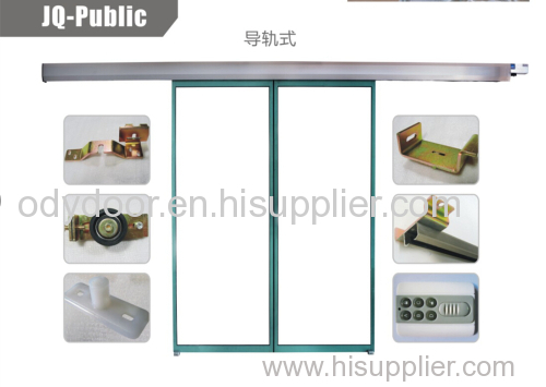 Automatic residentional sliding door