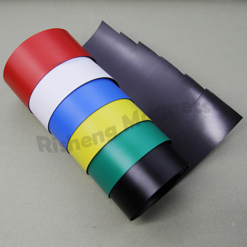 Professional Manufacturer of Magnetic Printable Sheet 100mm x 0.5mm With Colorful PVC Vinyl