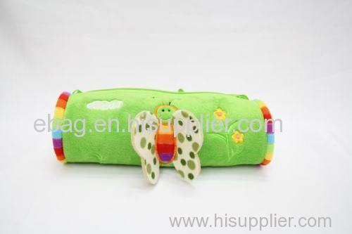 cartoon butterfly cylindrical pencil bags