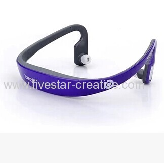 Purple Monster Beats by Dr.Dre Wireless Bluetooth Sport Stereo Headset with Volume Control HD-505