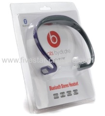 Purple Monster Beats by Dr.Dre Wireless Bluetooth Sport Stereo Headset with Volume Control HD-505