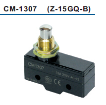 16a 125vac roller lever micro switch with quick connect terminals