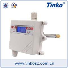 Tinko pipeline mounting 4-20mA temperature transmitters with LCD display