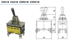 Tab terminal Waterproof Oiltight Toggle Switch