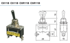 Tab terminal Waterproof Oiltight Toggle Switch