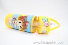 cartoon plush 3#girl cylindrical pencil bags