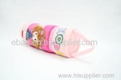cartoon plush 4#girl cylindrical pencil bags