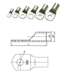 SC Copper Tube Terminals cable lugs /copper lugs/electrical terminals