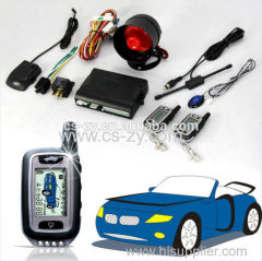 two way remote control car alarm super long distance LCD