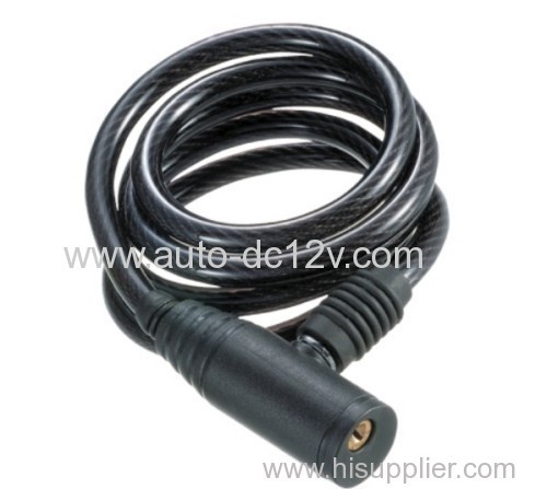 Small round head cycle cable lock