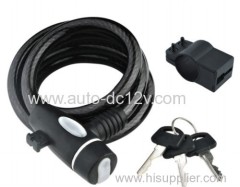 New dust proof cycle cable lock