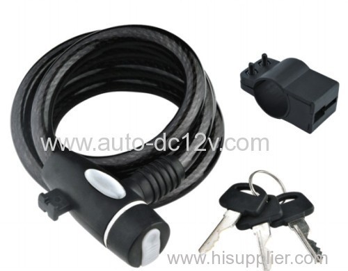 New dust proof cycle cable lock