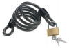 Cycle cable with 40mm pad lock