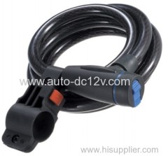 Dust proof cycle cable lock