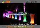Outdoor / Indoor LED Cocktail table LED Bar Tables With Lithium polymer battery