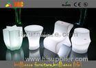 Polyethylene Bar Furniture LED lighting bar stools With Wireless Remote Control
