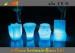 Wireless Remote Control LED Bar Stool LED Cube Chair for coffee shop