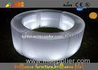 Remote control LED round bar counter / LED wine display table