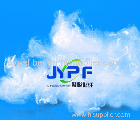 1.5D Polyester staple fiber Raw White( cotton type recycled)