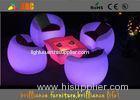 Garden / Hotel High Top illuminated led furniture , LED Illuminated Cocktail Table