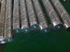 Stainless steel good quality spiral welded center tubes perforated metal pipes filter elements