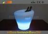 Rechargeable Multi - Color LED Lighting Furniture illuminated ice bucket For Bar
