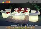 Outdoor / Indoor Glowing Furniture LED Sofa For Club / Corporate Events