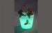 large Breaking - proof light up flower pots and planters for garden decor