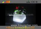 club / pub Waterproof LED Flower Pots illuminated planters with power switch