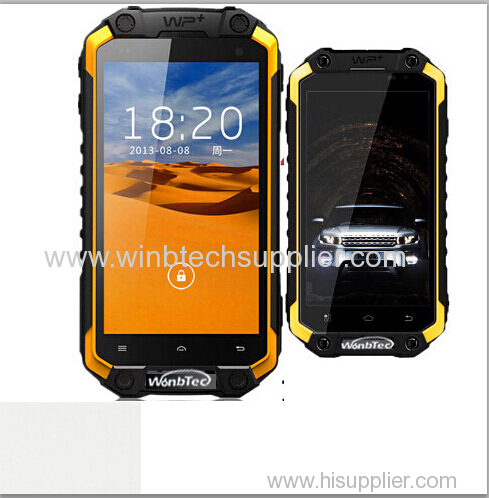 W-X8 IP67 IP68 Waterproof UHF Walkie Talkie NFC ru-ged phone wX8 4.7 inch 13M Camera ru-gged phone for GALAXY S6 Edge
