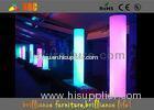 Colorful infrared remote control pillar led lights Illuminated flower pots CE / UL / ROHS