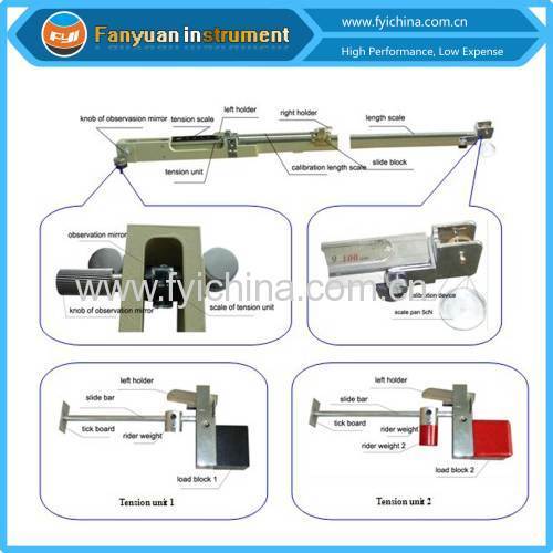 ISO7211 and ASTM D 3883 Yarn crimp tester