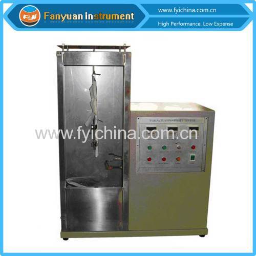 ASTM D6413 Electric yarn vertical flammability tester