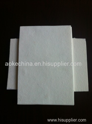 Ceramic fiber paper for insulation