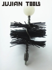 pellet brush nylon wire chimney cleaning brush chimney sweep brush poly brush