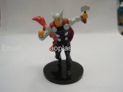 Marvel branded figure toy PVC material with display box packing