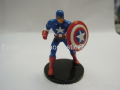 Marvel branded figure toy PVC material with display box packing