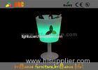 Banquet Hall Light Up LED Wine Cooler / Bucket With Rechargeable Battery