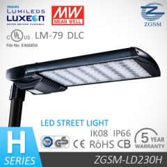 Module designed 230W LED road light with LM79 LM80 and ISTMT test report