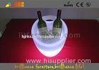 Small IP56 Light up LED Ice Bucket , beautiful night club Lighting wine cooler